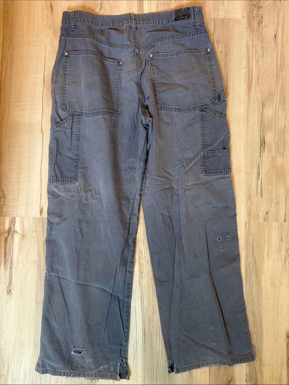 VTG 90s Silver tab Distressed Work Pants